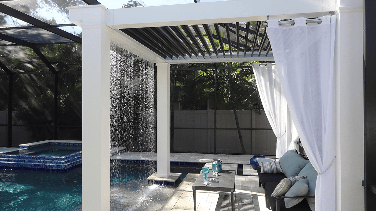 Can a Pergola Provide Shade in a Pool Area