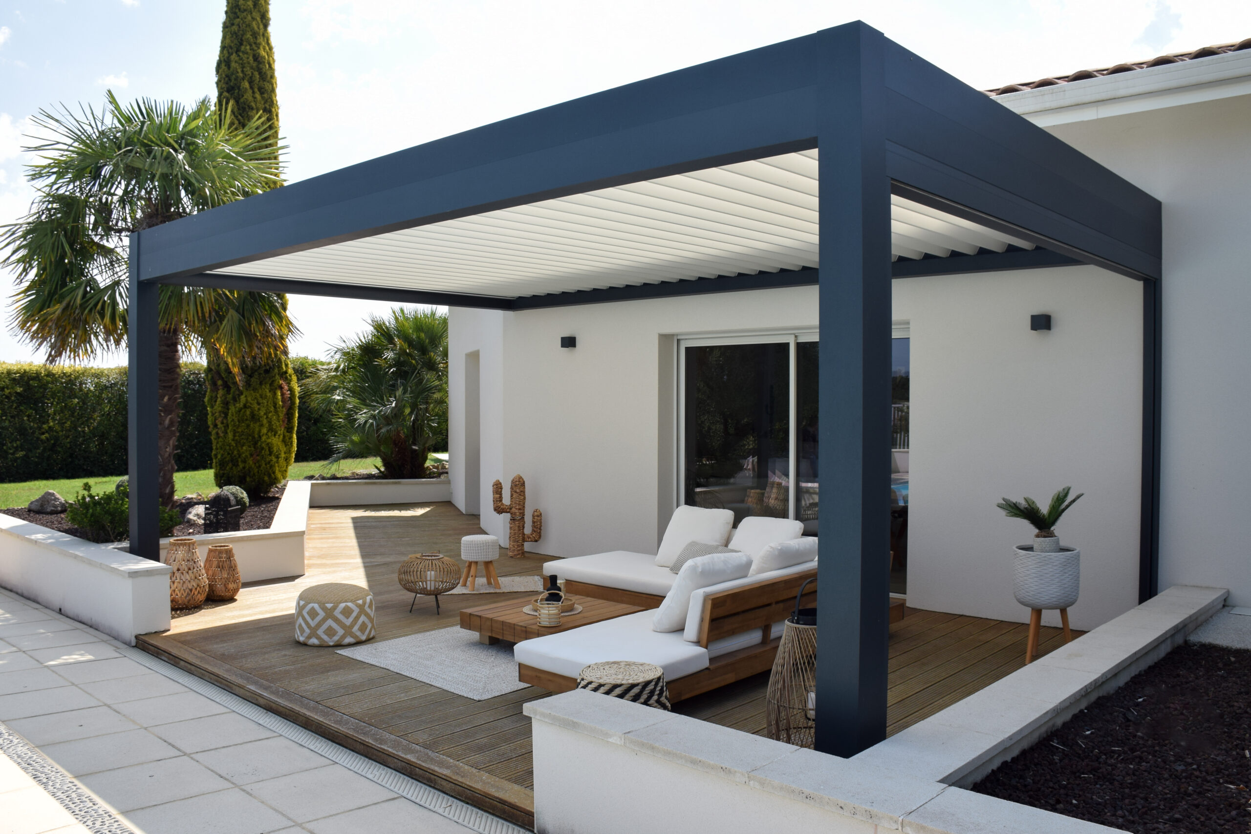 Louvered Pergolas from San Antonio Pergolas