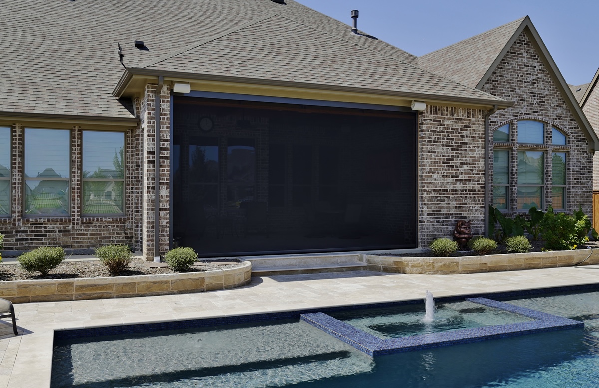 San Antonio Motorized Exterior Shades